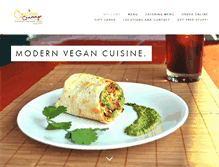 Tablet Screenshot of consciouscravingsaustin.com